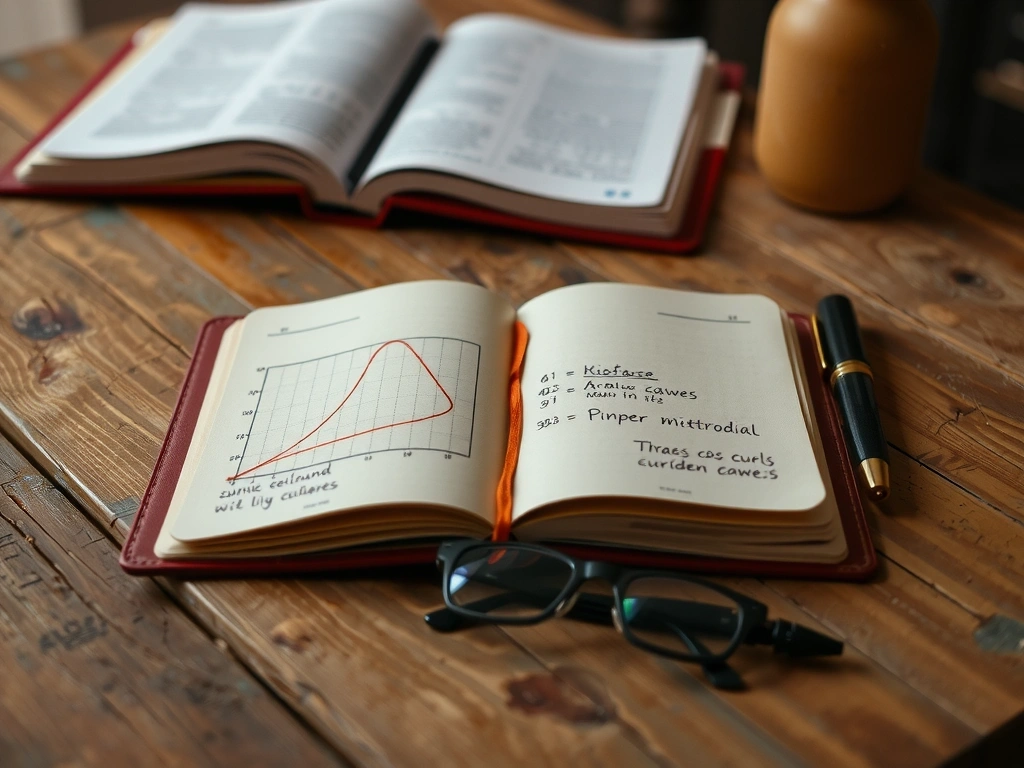 Carnet de notes avec diagramme métabolique personnalisé