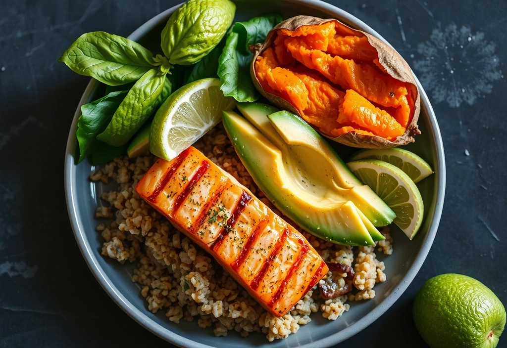 Repas performant athlete